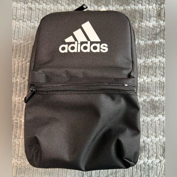 Adidas Classic 3-Stripes 5 Backpack and Santiago 3 Lunch Bag Set - Picture 4 of 9